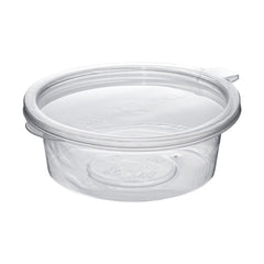 51366 - Clear Disposable Plastic 2 Oz Portion Cups with Lids Jello Shot Cups, 1000/Case