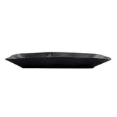 51049-CEREMIC BLACK MATTE DIVIDED PLATE-20/Case