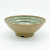 51143-9inch V-Shape MELAMINE MATTE RIDGED NOODLE/RAMEN BOWL-20/case