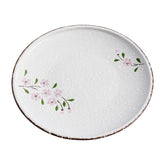 51169 - Pink Sakura 8" Round Porcelain Coupe Plate, 24/case