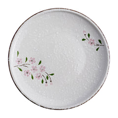 51169 - Pink Sakura 8" Round Porcelain Coupe Plate, 24/case