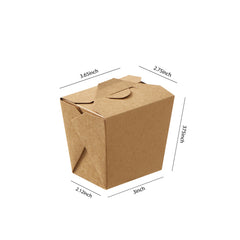 51400-DealbyBox Kraft Paper To Go Boxes, Take Out Food Containers Greaseproof and Heavy Duty, Disposable To Go Containers for Restaurant, Catering and Party(16oz,450pack)