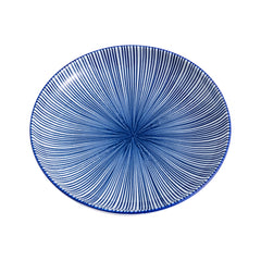 51254- Blue Radial 5.5" Appetizer Plates Small Salad Plates, 48/Case
