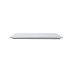 51111-10” Ceramic WHITE SQUARE FLAT PLATE-12/Case
