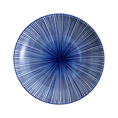51254- Blue Radial 5.5" Appetizer Plates Small Salad Plates, 48/Case