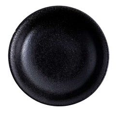 51223 - Matte Black 3.75" Porcelain Dipping Dish Sushi Soy Sauce Wasabi Plate, 72/Case