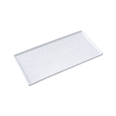 51115-Ceramic WHITE RECTANGLE FLAT PLATE 11” -24/Case
