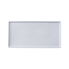 51115-Ceramic WHITE RECTANGLE FLAT PLATE 11” -24/Case