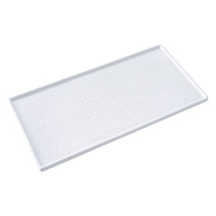 51114-13” Ceramic WHITE RECTANGLE FLAT PLATE-18/Case