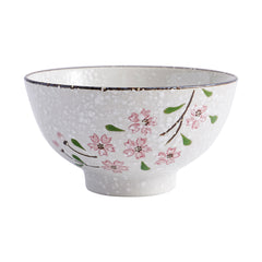 51168 - Pink Sakura 4.5" Porcelain Small Bowl 10 OZ Dessert Bowl, 48/Case