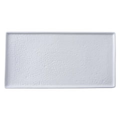 51114-13” Ceramic WHITE RECTANGLE FLAT PLATE-18/Case