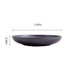 51216- Dark Brown 5.5" Appetizer Plates Small Salad Plates, 48/Case