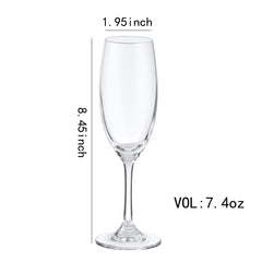 51154-Classic Champagne Flute Glass 7.4 Ounce - 72/Case