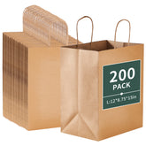 51364-Paper bag with Handle Bulk, Large, 200/Case
