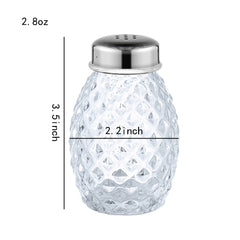 51160 - Salt and Pepper Shakers 2.8 OZ Diamond Design - 48/case