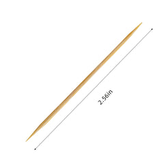51149-2.56inch Bamboo wood wooden Picks Skewers 50000pcs/Case