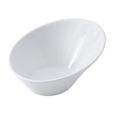 51121-Ceramic Modern Slant Bowl-24/Case