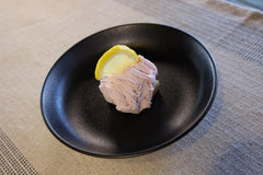 51233 - Matte Black 8" Diner Bowl, Shallow Bowl, Serving Plate, 24/Case