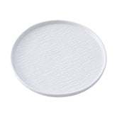 51123-Ceramic WHITE RIMMED DINNER PLATE 10"-18/Case