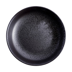 51217 - Dark Brown 8" Diner Bowl, Shallow Bowl, Serving Plate, 24/Case