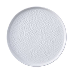 51123-Ceramic WHITE RIMMED DINNER PLATE 10"-18/Case