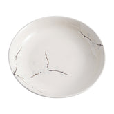 51246 - White Sakura 8" Diner Bowl, Shallow Bowl, Serving Plate, 24/Case
