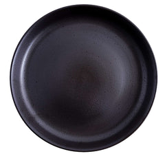 51218 - Dark Brown 9" Diner Bowl, Shallow Bowl, Serving Plate, 16/Case
