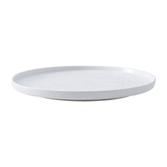 51124-Ceramic WHITE RIMMED DINNER PLATE 12"-12/Case