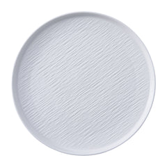 51124-Ceramic WHITE RIMMED DINNER PLATE 12"-12/Case