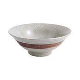 51256 - Bronze Swirl 8.8" Porcelain Ramen Noodle Soup Bowl, 8/Case