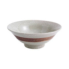 51256 - Bronze Swirl 8.8" Porcelain Ramen Noodle Soup Bowl, 8/Case