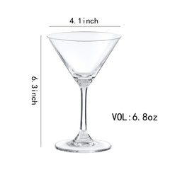 51155-Cocktail Martini Glasses 6.8 Ounce - 48/case