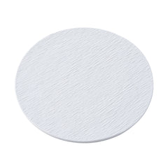 51126-Ceramic PETRA WHITE FLAT ROUND DINNER PLATE 10"-24/Case