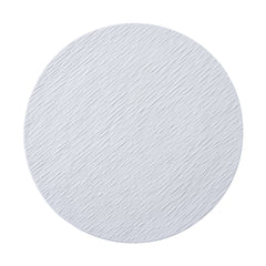 51126-Ceramic PETRA WHITE FLAT ROUND DINNER PLATE 10"-24/Case