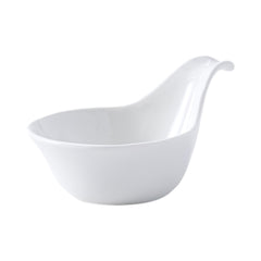 51100-4.75"Ceramic Appetizer / Tasting Spoon-144/Case