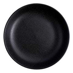 51235 - Matte Black 10" Diner Bowl, Shallow Bowl, Serving Plate, 12/Case