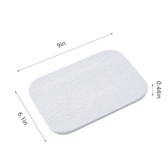 51128-White Sushi Flat Plate 9“-24/Case