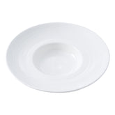 51133-Ceramic Pasta Bowl, White Shallow Bowl Plates, Rimmed Bowls with Rim 12"-12/Case