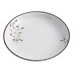 51195 - Pink Sakura 10" Diner Bowl, Shallow Bowl, Serving Plate, 12/Case