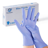 51001-Disposable Nitrile Gloves (Blue, Small)-1000pcs/Case
