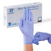 51003-Disposable Nitrile Gloves (Blue, Medium)-1000pcs/Case