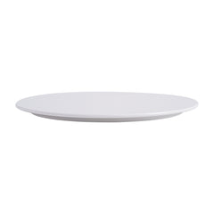 51034-Melamine White round plate-24/Case
