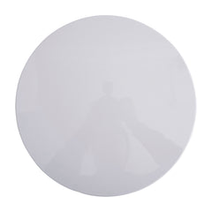 51034-Melamine White round plate-24/Case