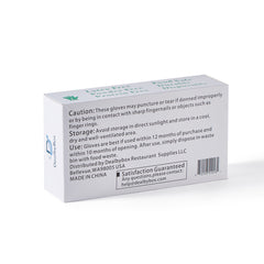 51017-Clear Vinyl Exam Gloves, Disposable Gloves, Cleaning Gloves (Large)-1000pcs/Case