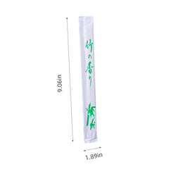 51153-Disposable Bamboo Chopsticks, 9 Inch-2000pairs/Case