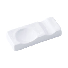51103-3.35"Ceramic chopstick rest and soup spoon holder-192/Case