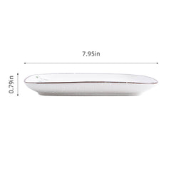 51170 - Pink Sakura 7.8" Square Porcelain Flat Plate, 24/Case