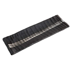 51053-Matte Black Ceramic Food Serving Platters (13 1/2 x 4 Inch Rectangle Plates)with Creative Elegant Design,16/Case