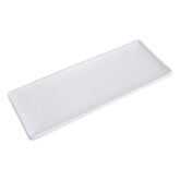 51032-Melamine White Rectangular plate-36/Case