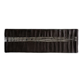 51052-霧面黑色陶瓷食物餐盤(12 x 3 3/4吋長方形盤),創意優雅設計,24個/箱